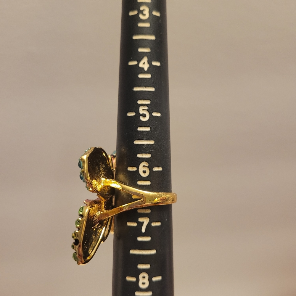 Statement Butterfly Ring - image 5